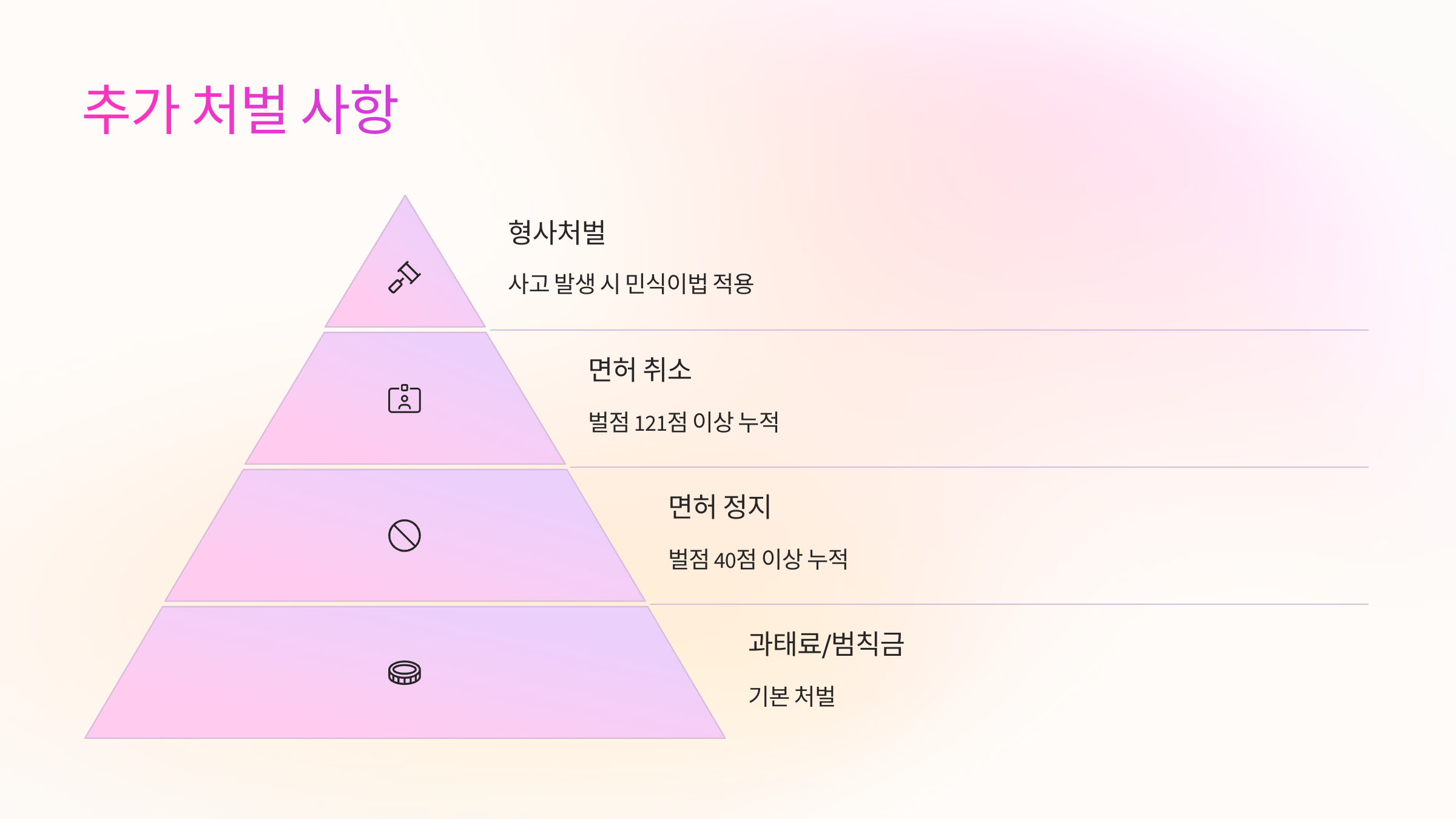 ⚠️ 추가 처벌 사항