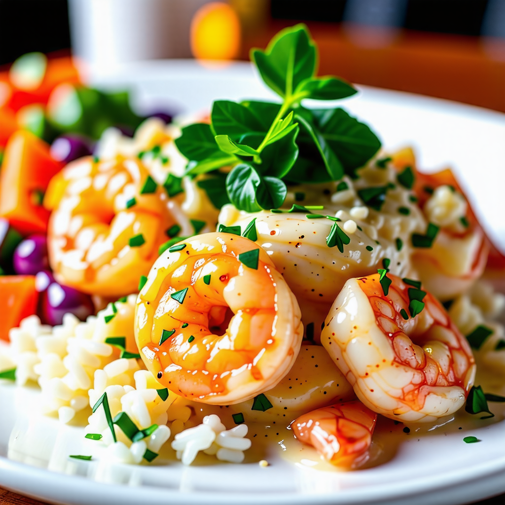 크림새우 만드는 법