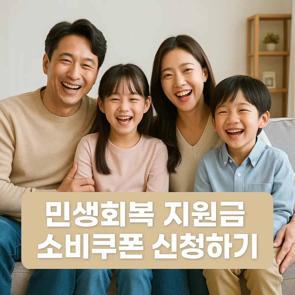 민생회복 지원금 소비쿠폰 신청하기