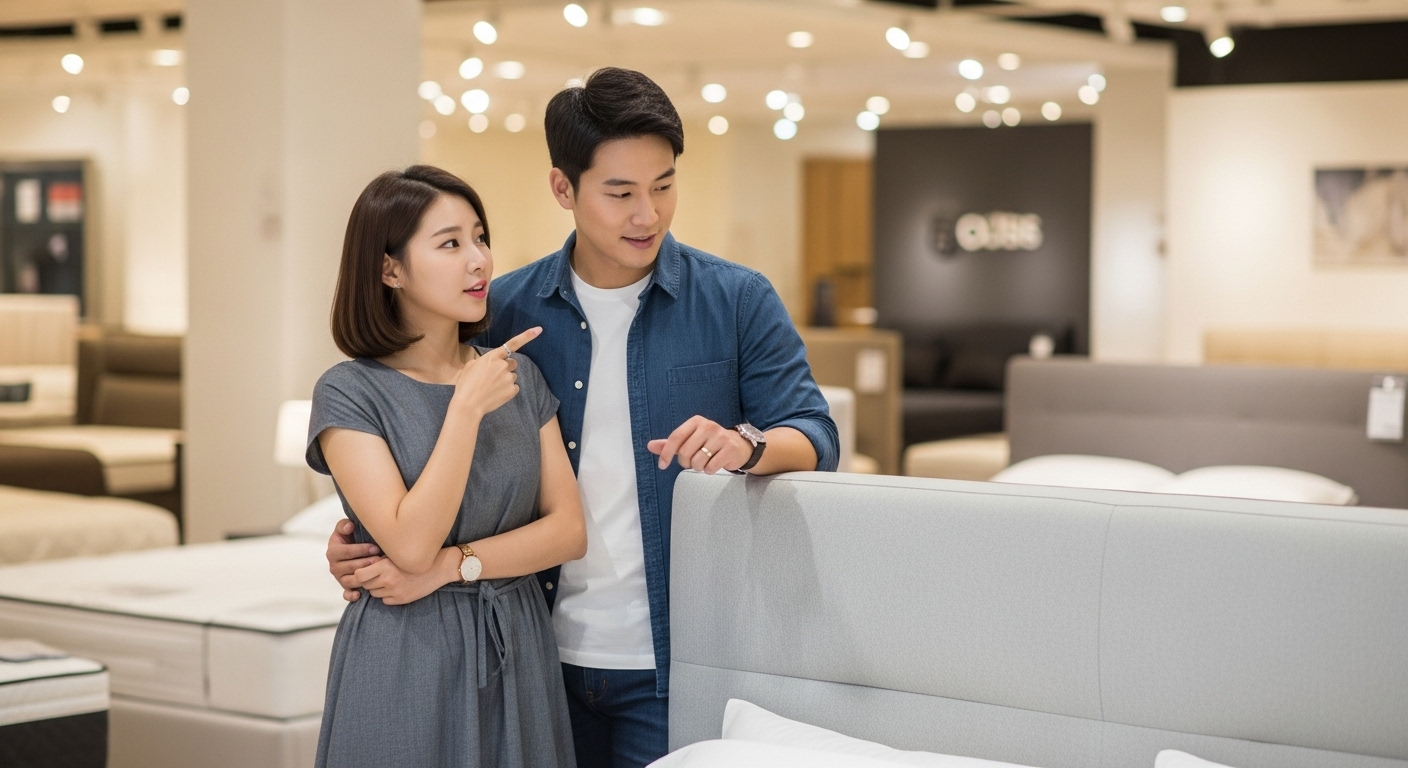 에몬스 슈퍼싱글 침대