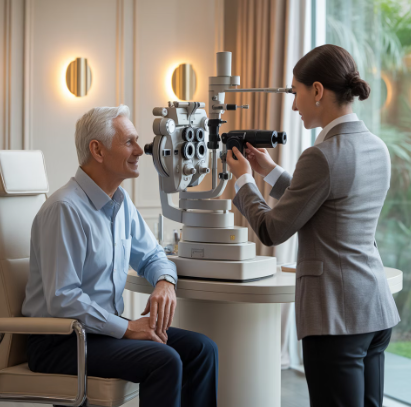 망막 박리 증상