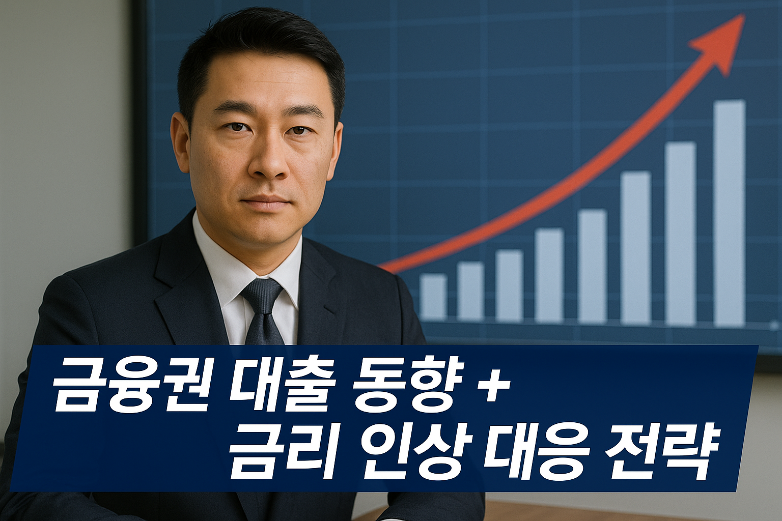 금융권 대출 동향 + 금리 인상 대응 전략 관련 이미지