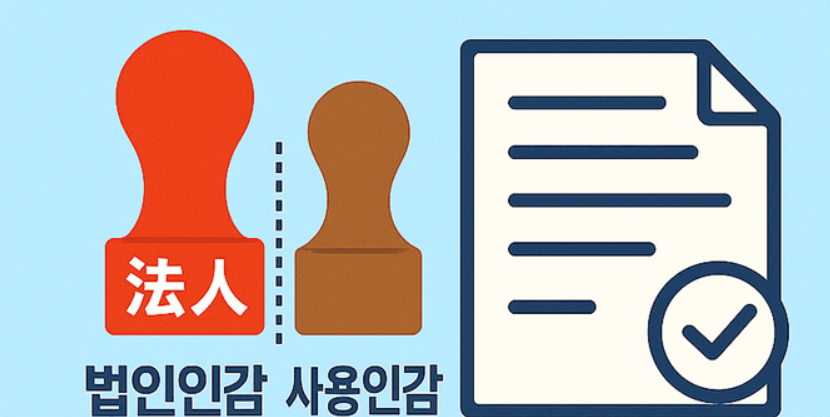 법인사용인감계 등록방법