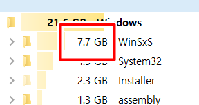 윈도우-저장공간