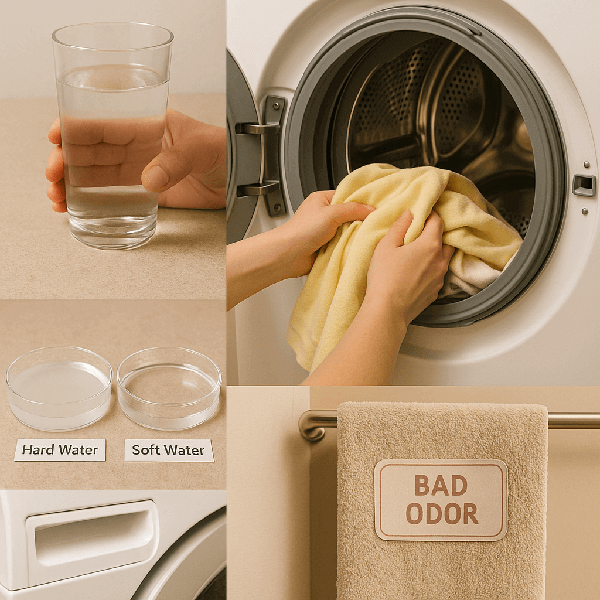 연수로 세탁했더니 냄새가 사라졌다? 물의 경도와 세탁 효율에 대한 실험 보고서