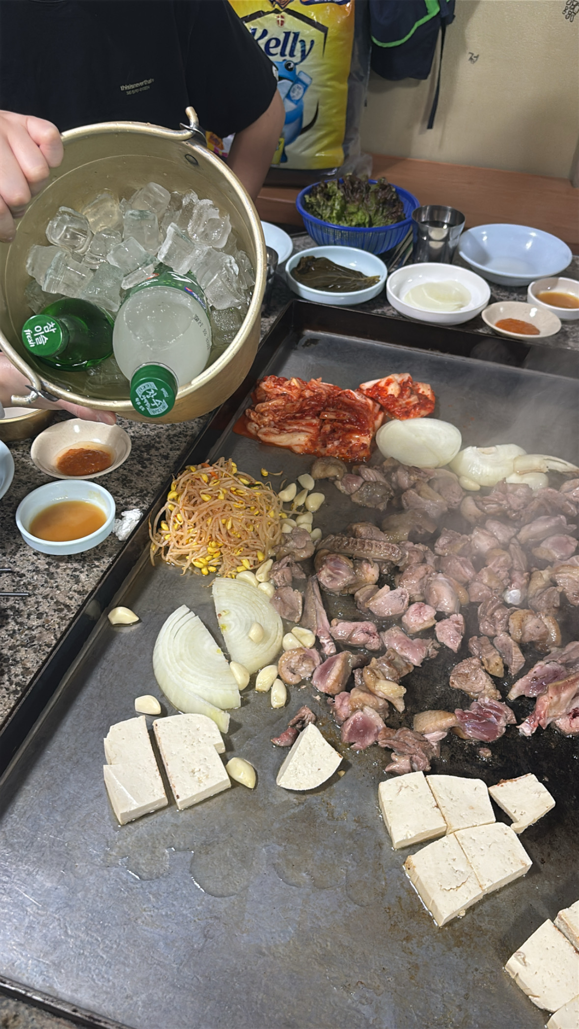 수락산 철판 오리고기_송산