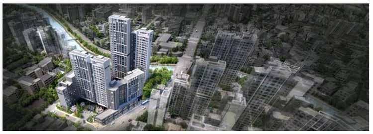 번동 6구역 조감도