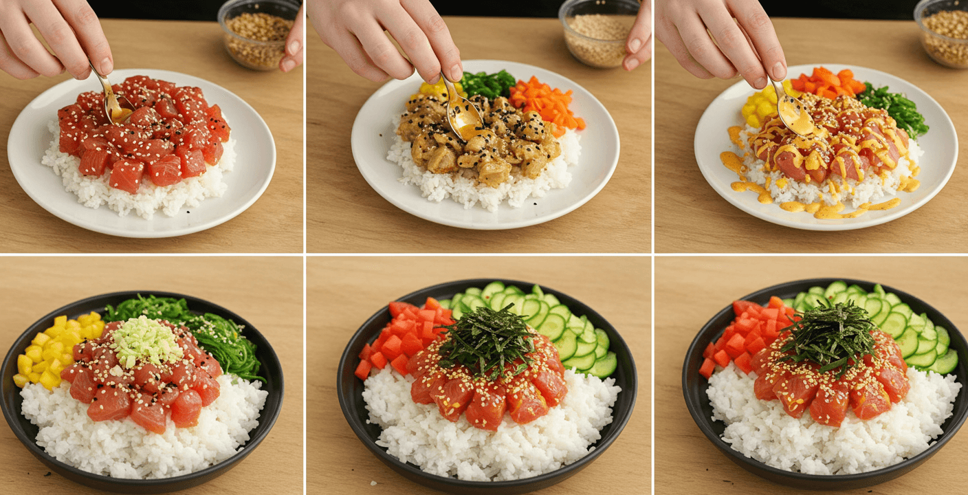 포케, 포케보울, 연어포케, 참치포케, 포케소스, 다이어트식단, 건강식, 하와이음식, 저탄고지, 홈메이드포케
