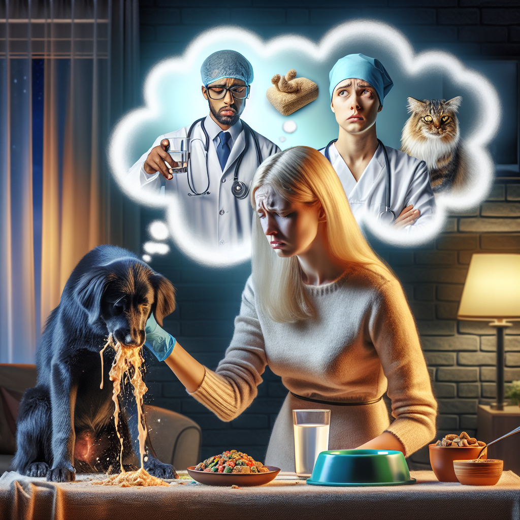 강아지 구토 황담: 원인과 5가지 효과적인 치료 방법