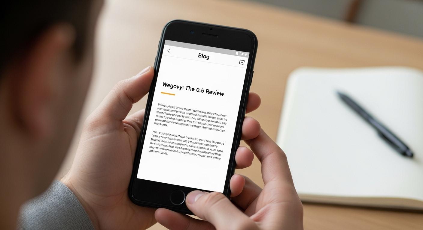 위고비 후기 0.5