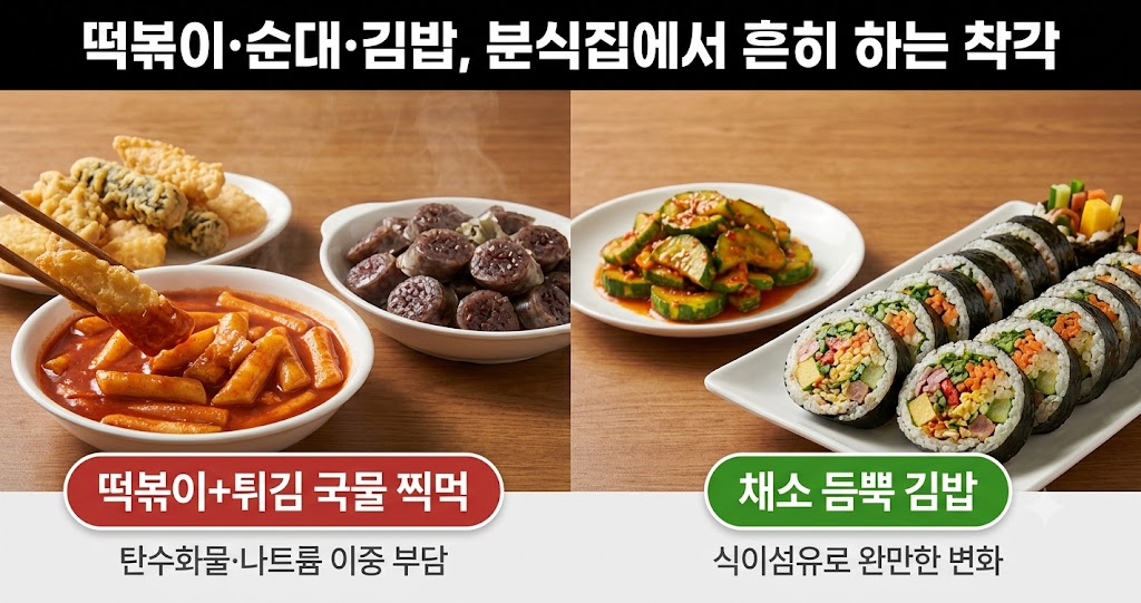 떡볶이&middot;순대&middot;김밥, 분식집에서 흔히 하는 착각