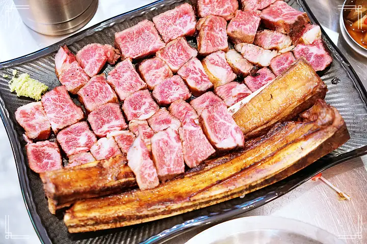 생생정보 짚불 우대갈비 + 와인 한 병 서비스 맛집