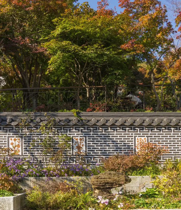 화담숲이끼숲-전통담장길