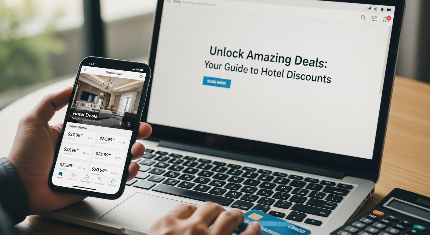 호텔 할인 받는 법