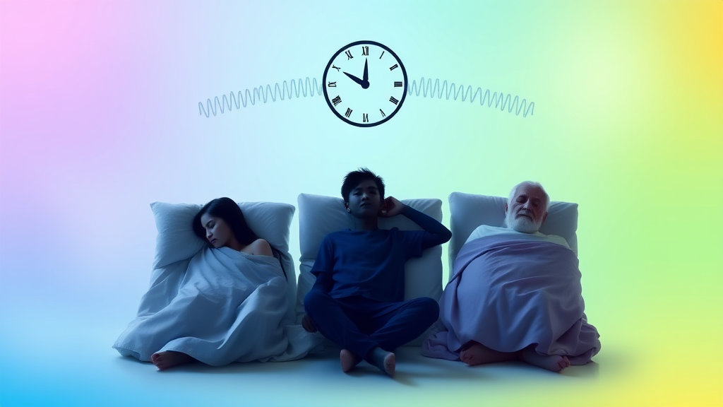 세대별 생체리듬과 수면 패턴의 과학적 원리