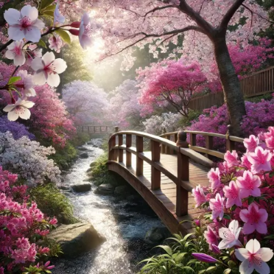 벚꽃-진달래-계곡-다리