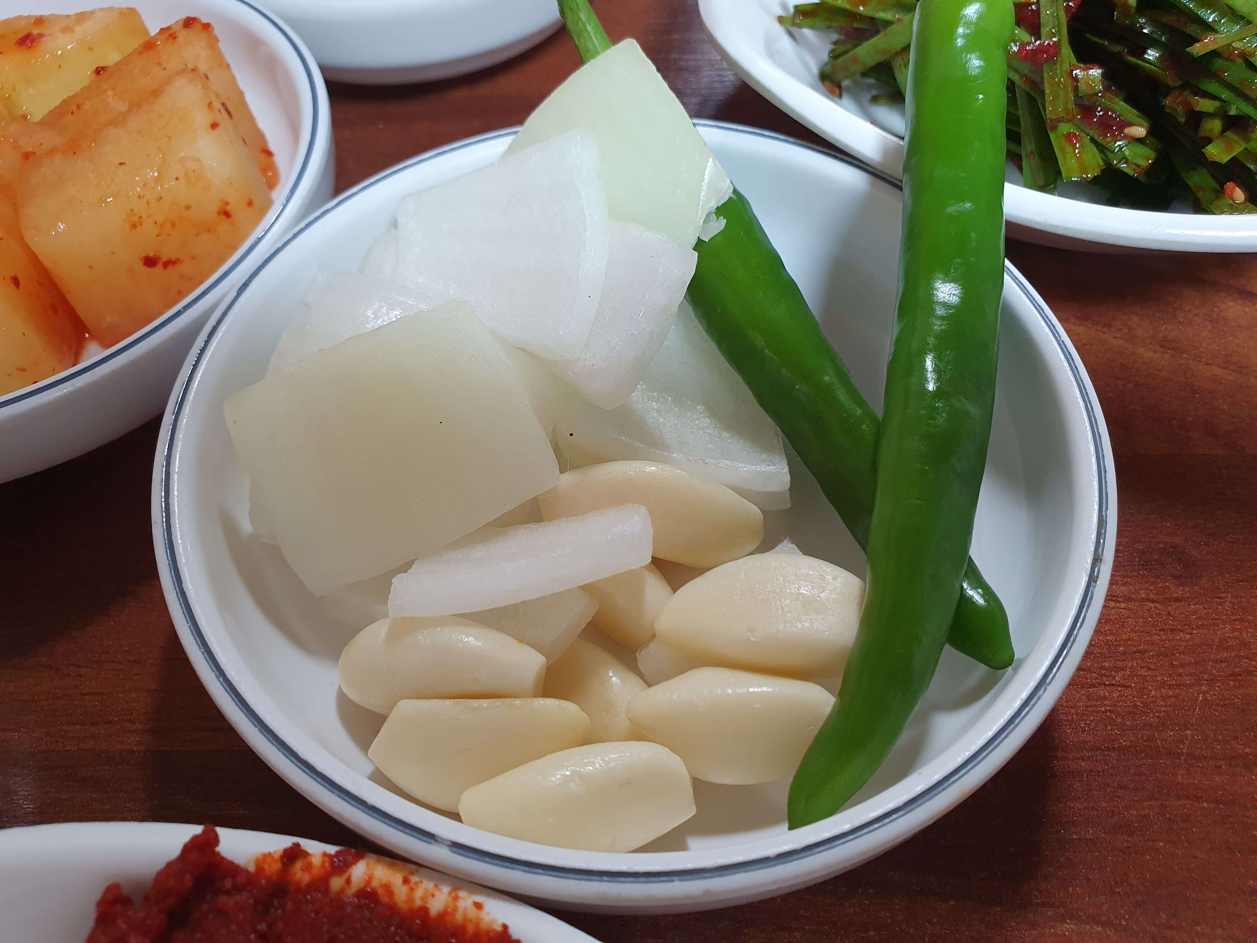 양파, 마늘, 땡초