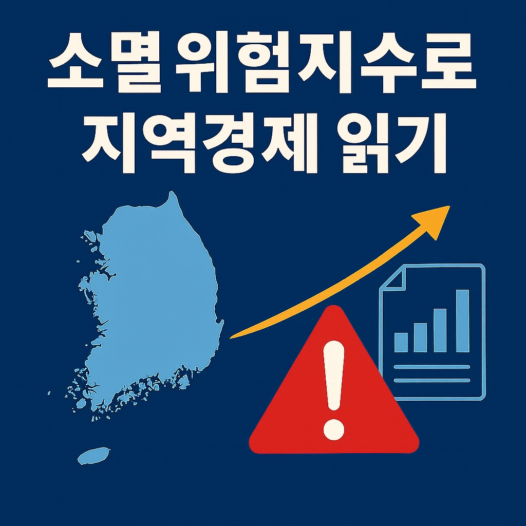 소멸위험지수로 전국 지역경제 변화 읽는 방법
