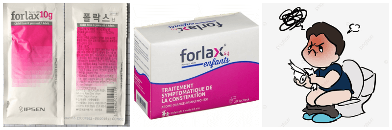 폴락스산, 변비 사진