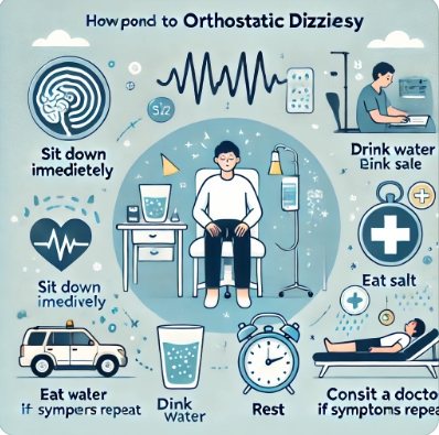 기립성 저혈압 대처법 정리된 대응