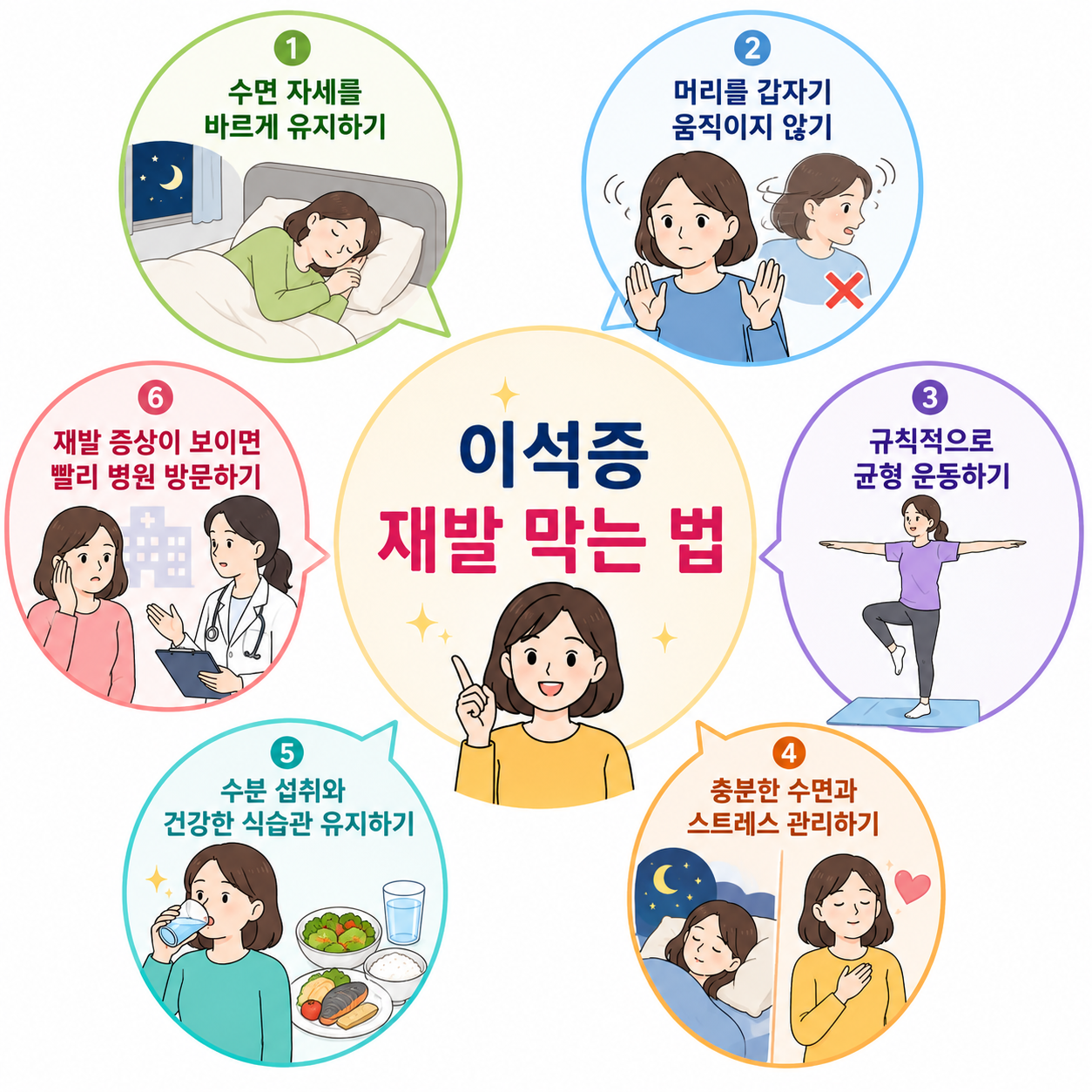 이석증 재발 막는 법