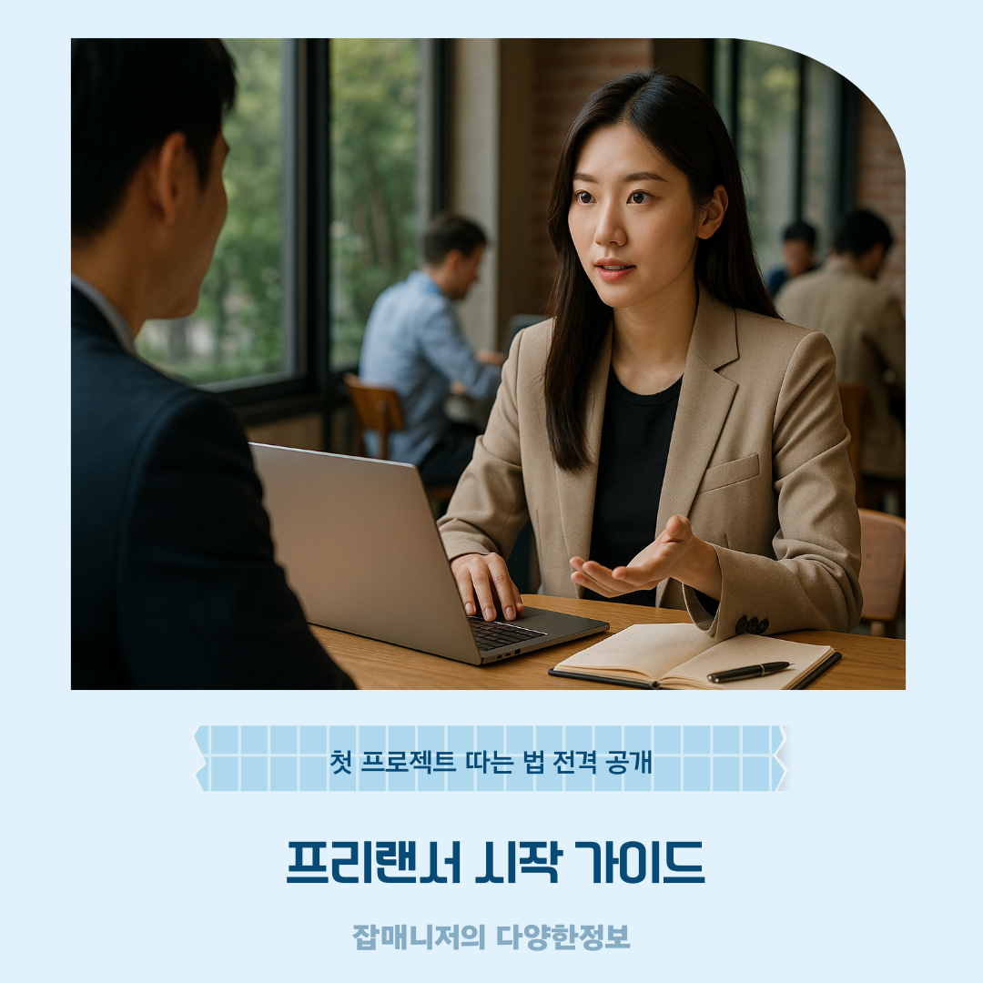 프리랜서 시작 가이드, 첫 프로젝트 따는 법 전격 공개