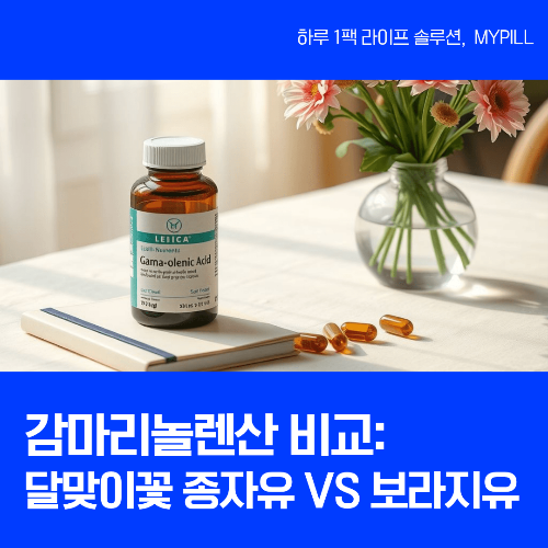 감마리놀렌산 비교