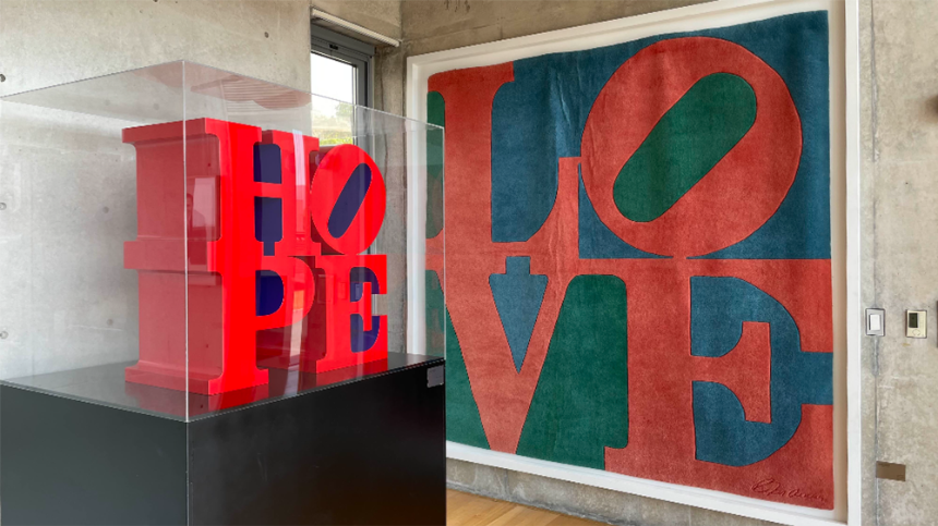 제2관 현대 미술 전시-로버트 인디애나