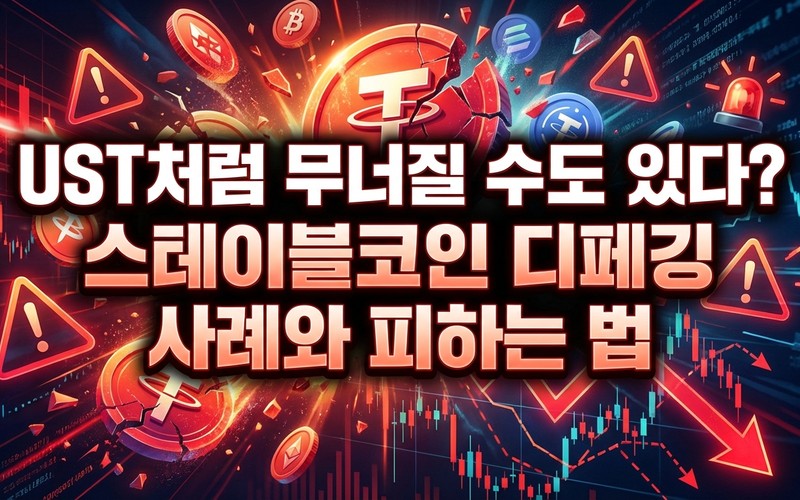 UST처럼 무너질 수도 있다? 스테이블코인 디페깅 원인과 자산 방어 전략