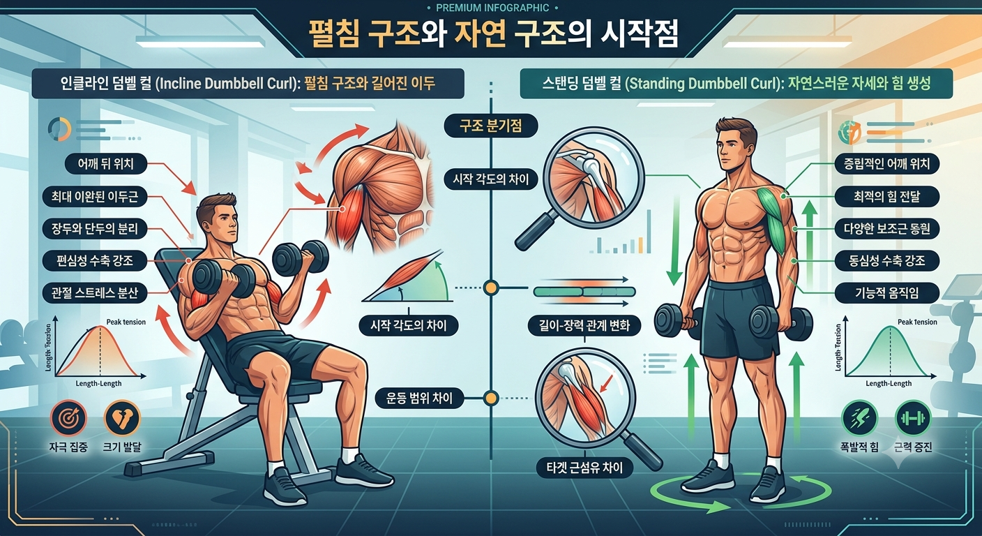 펼침 구조와 자연 구조의 시작점