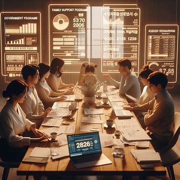 가족대상 금융정책 관련 이미지