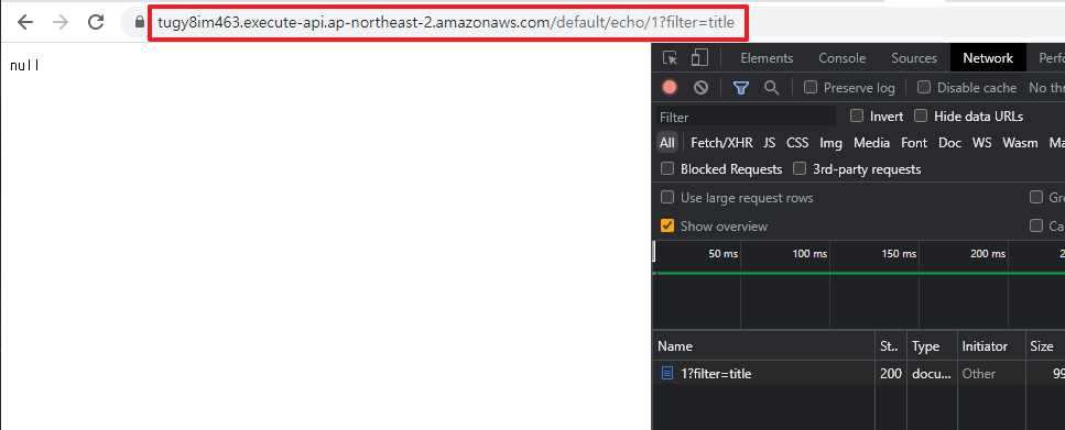 API Gateway+lambda trigger