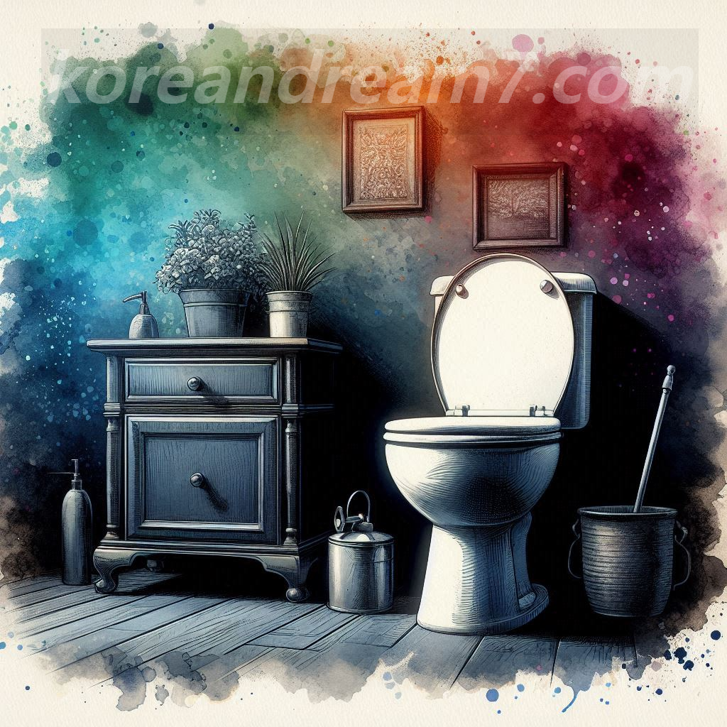 변기에 똥이 넘치는 꿈