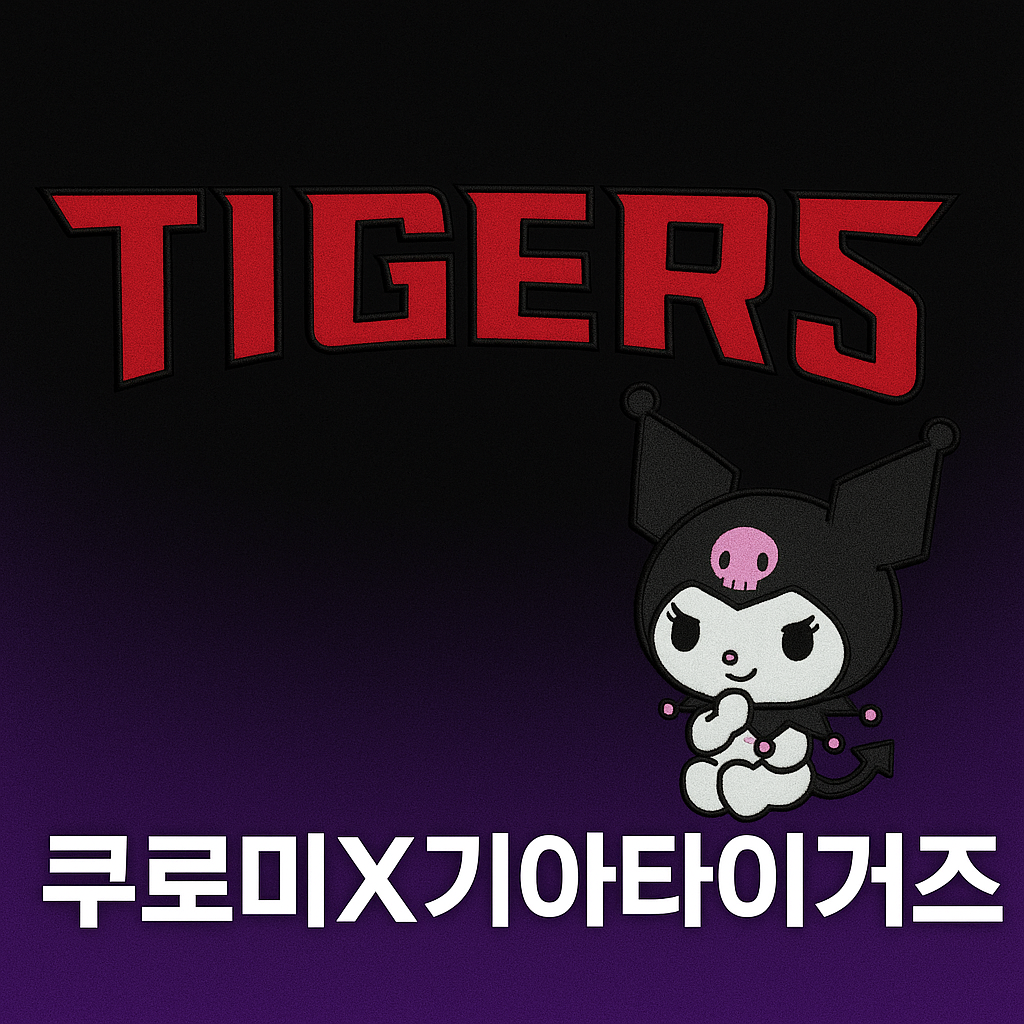 쿠로미x기아타이거즈 콜라보 유니폼