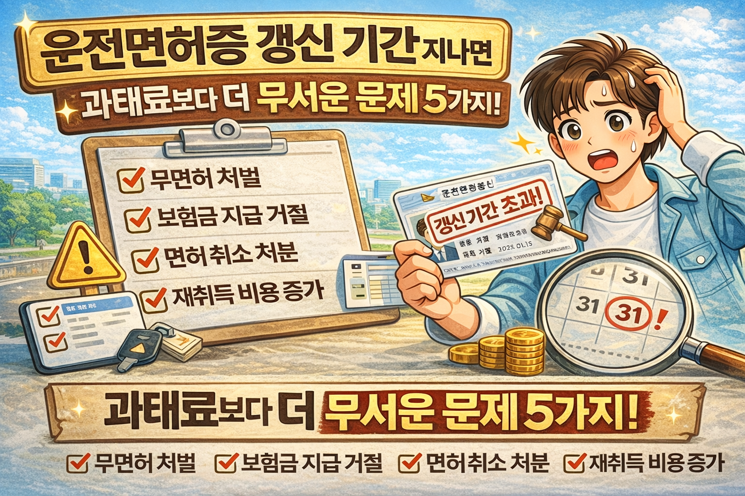 운전면허증 갱신