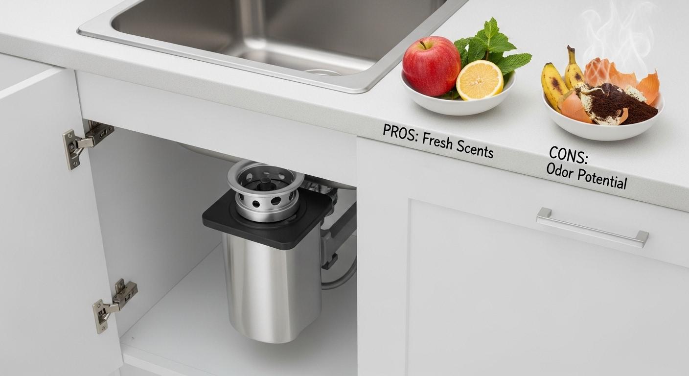 냄새 민감층 싱크대형 음식물처리기 장단점