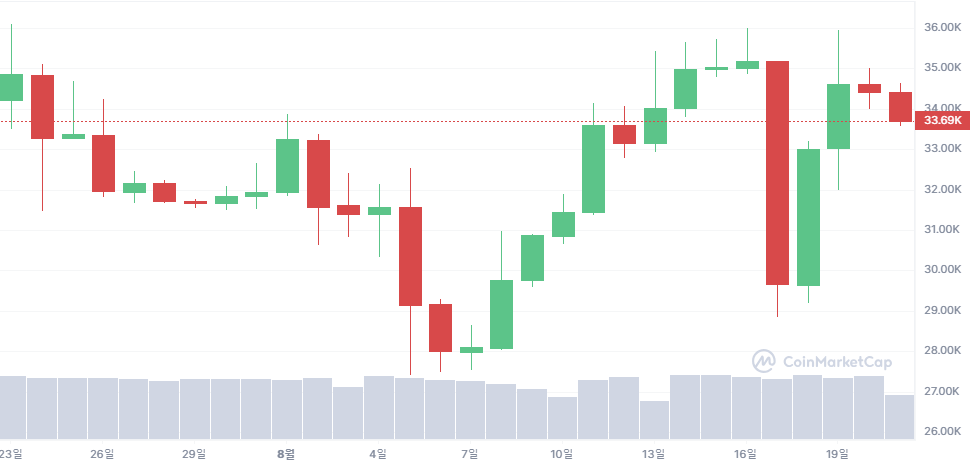 ํ์ด์ฝ์ธ ์ฐจํธ-์ด๋ฏธ์ง