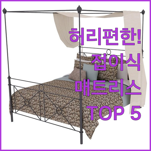 바닥 매트리스 추천 TOP 5 허리 ..