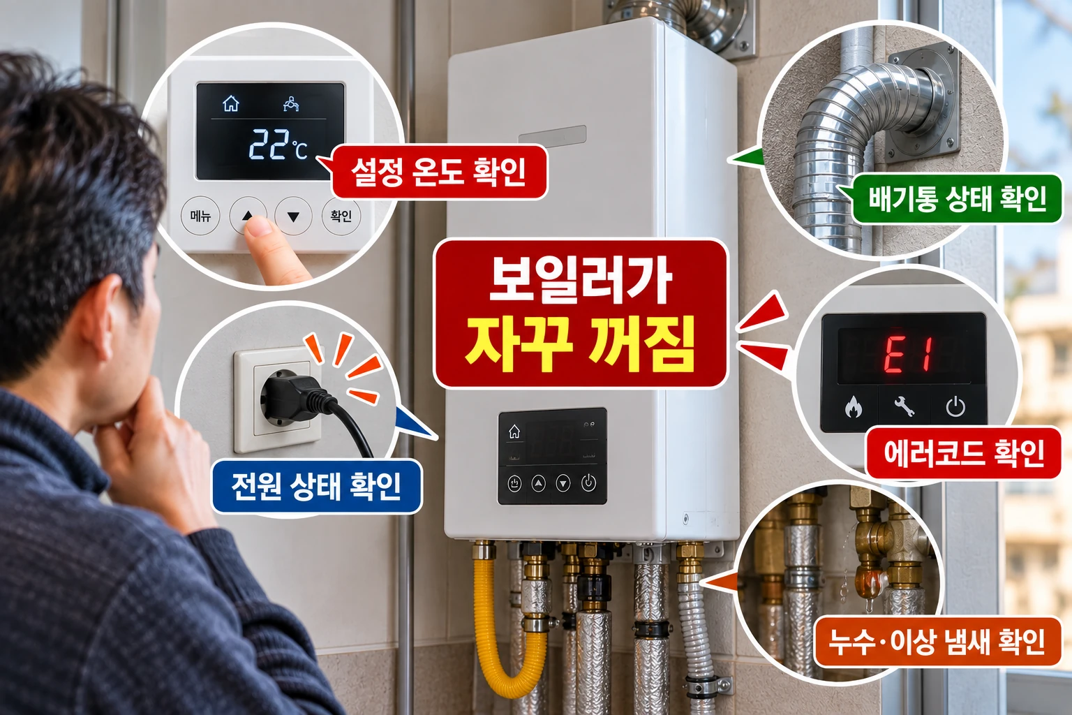 보일러 자꾸 꺼지는 현상