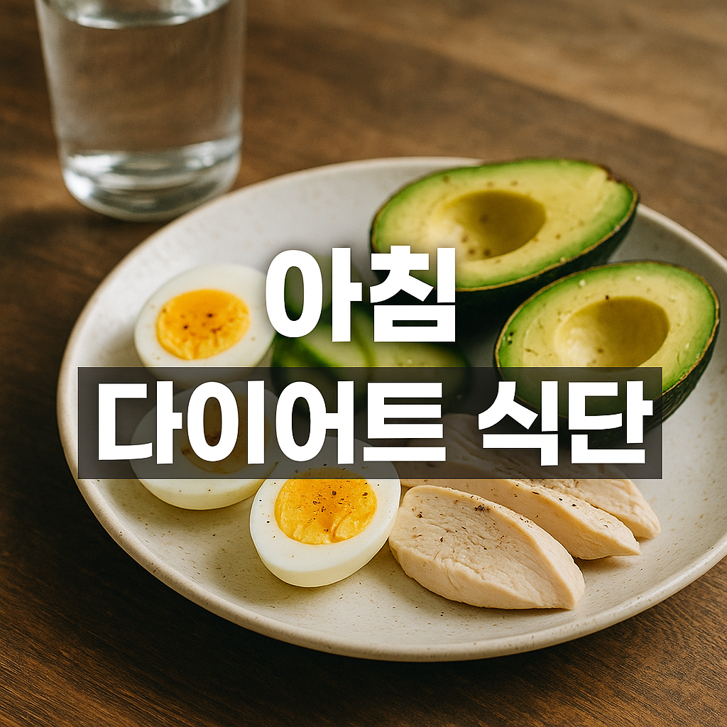 아침 다이어트 식단