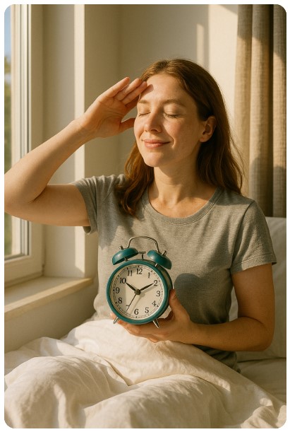 신체 리듬을 살린 생활에 대한 이미지