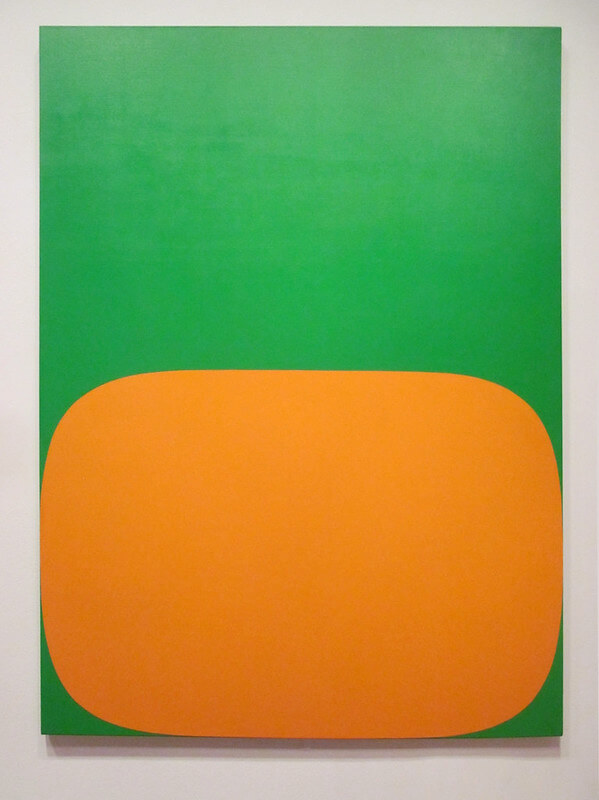 Ellsworth Kelly
Orange Green, 1966. Acrylic on canvas (1923-2015) National Gallery, DC