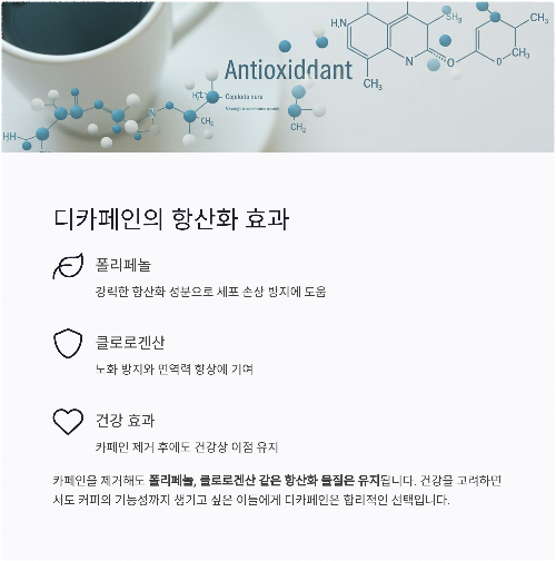 잠 못 이루는 밤을 위한 선택, 디카페인 커피의 모든 것