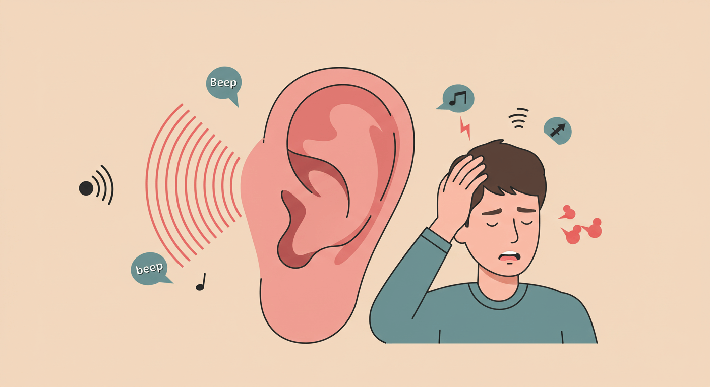 귀에서 소리 난다? 이명 주의 (귀소리)