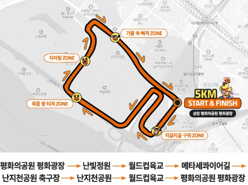 굽네 오븐런 일정 접수 방법 서울 마라톤 참가비 코스