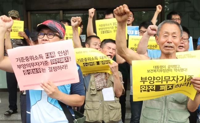 부양의무자기준