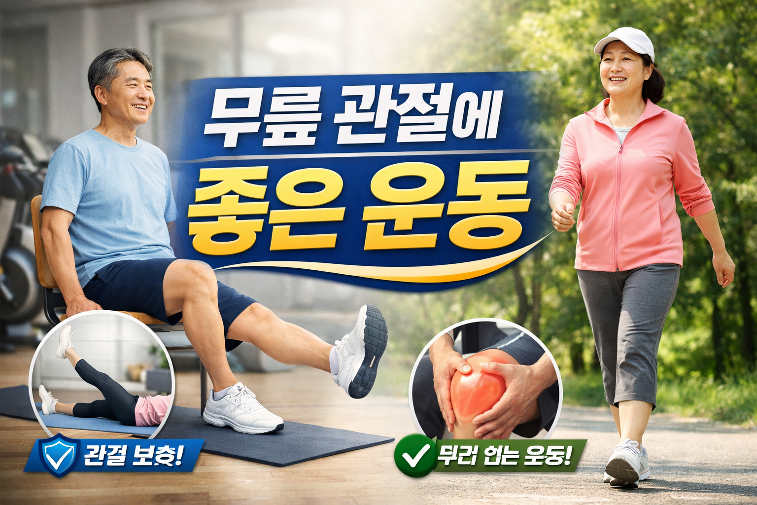 무릎 관절에 좋은 운동