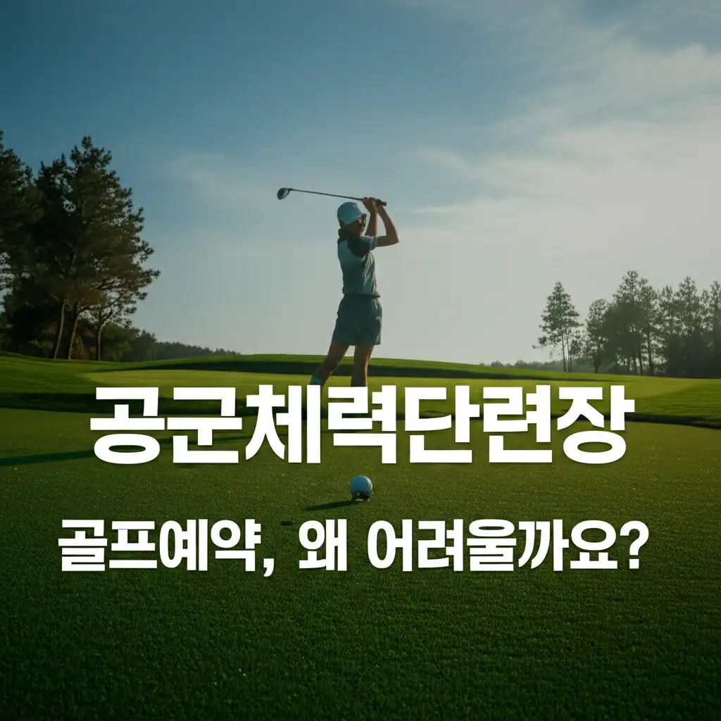 공군체력단련장홈페이지골프예약_introduction
