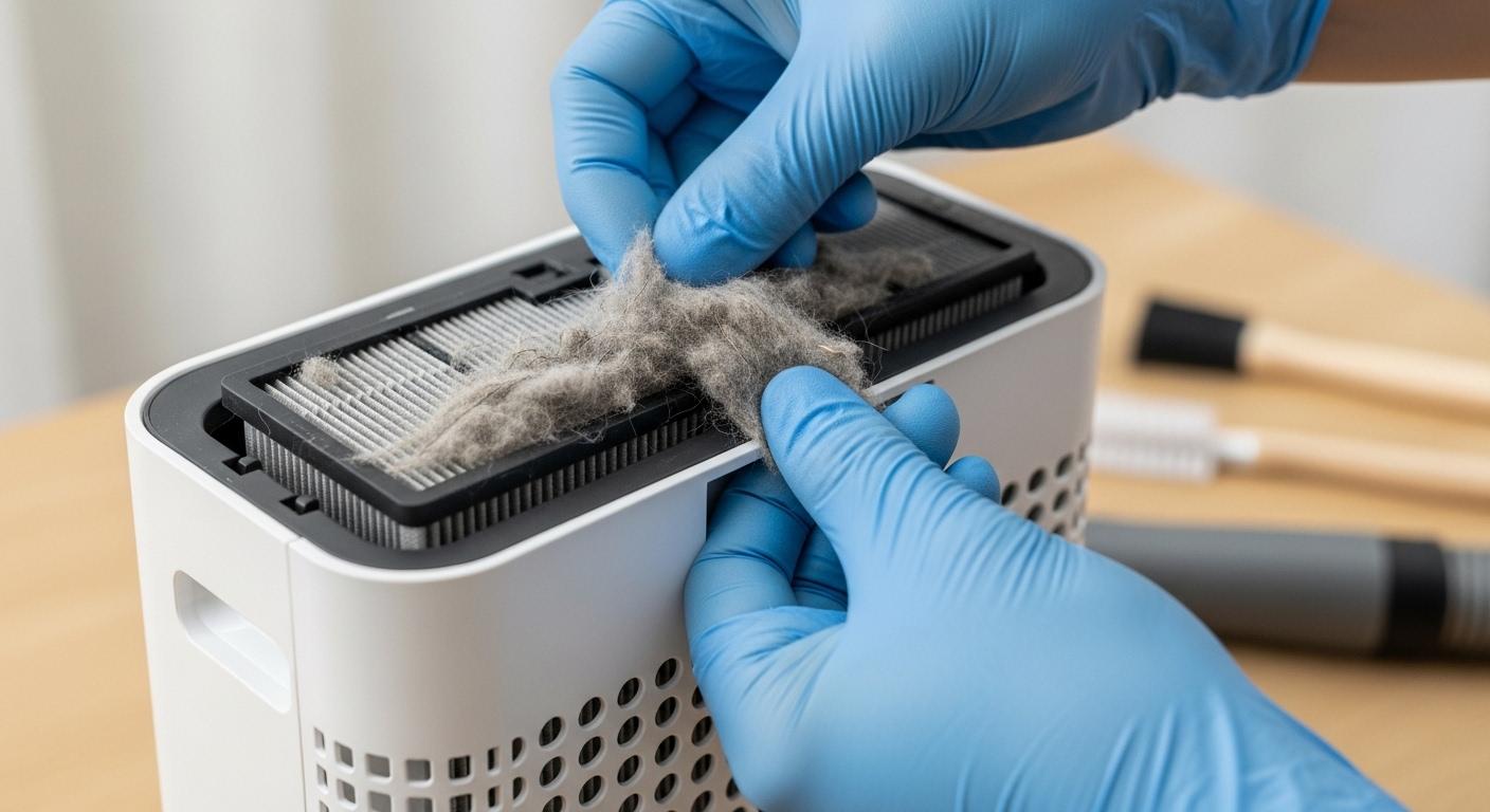 털날림 공기청정기 문제 해결 포인트