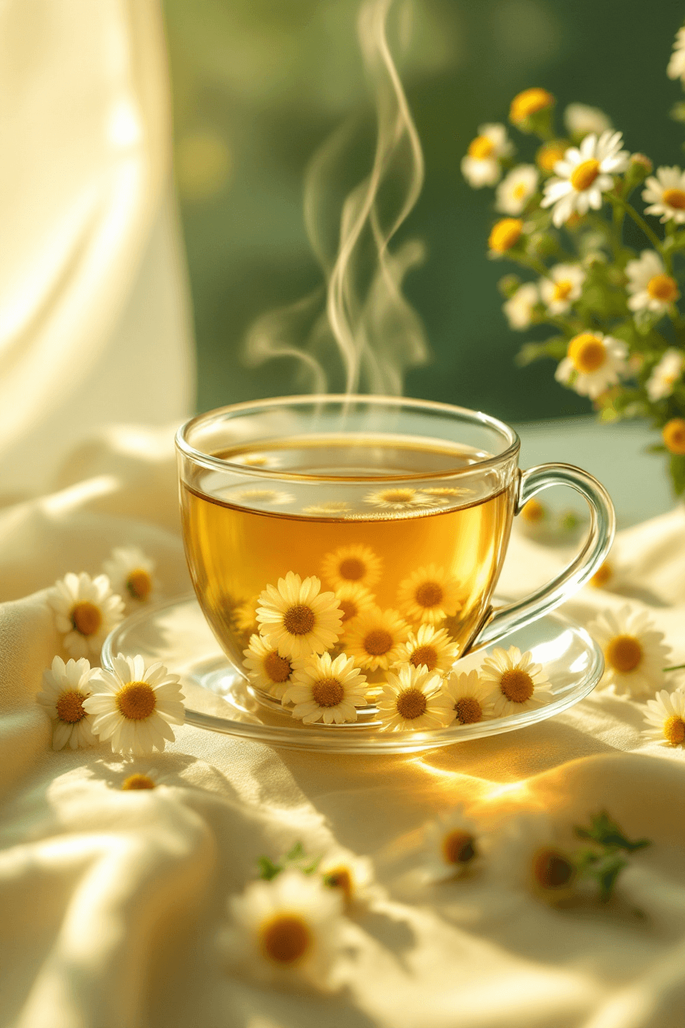 캐모마일차 사진입니다.